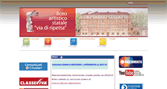Desktop Screenshot of liceoripetta.it