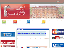 Tablet Screenshot of liceoripetta.it